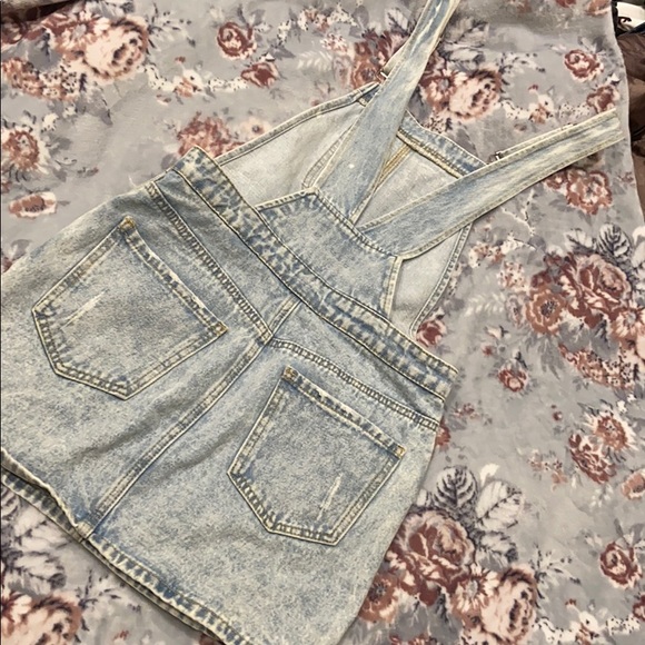 Overall Denim Dress - Picture 2 of 2